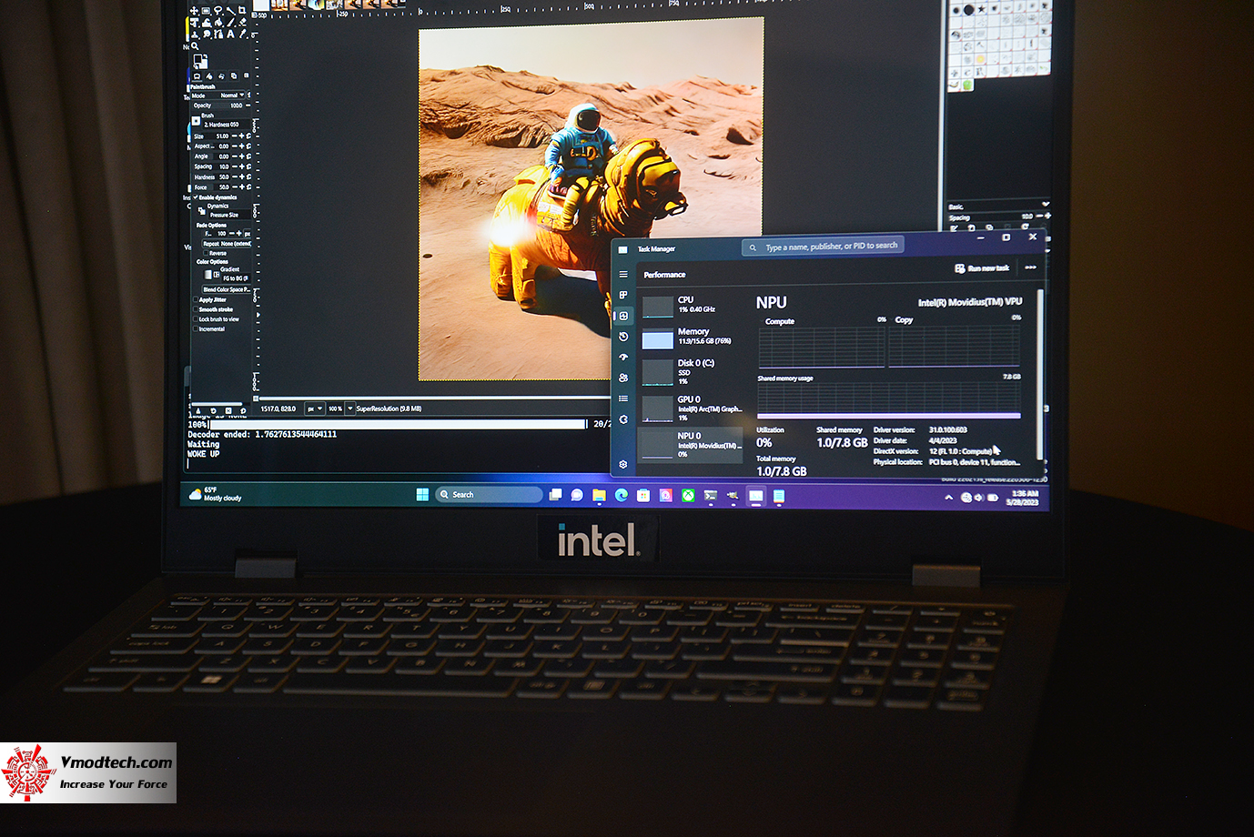 dsc 8067 Intel@Computex2023 : Intel Meteor Lake AI Pc Demo 