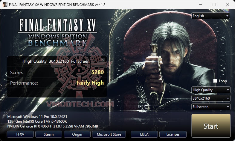 ff4k  ASUS TUF Gaming GeForce RTX™ 4060 Ti 8GB GDDR6 OC Edition Review