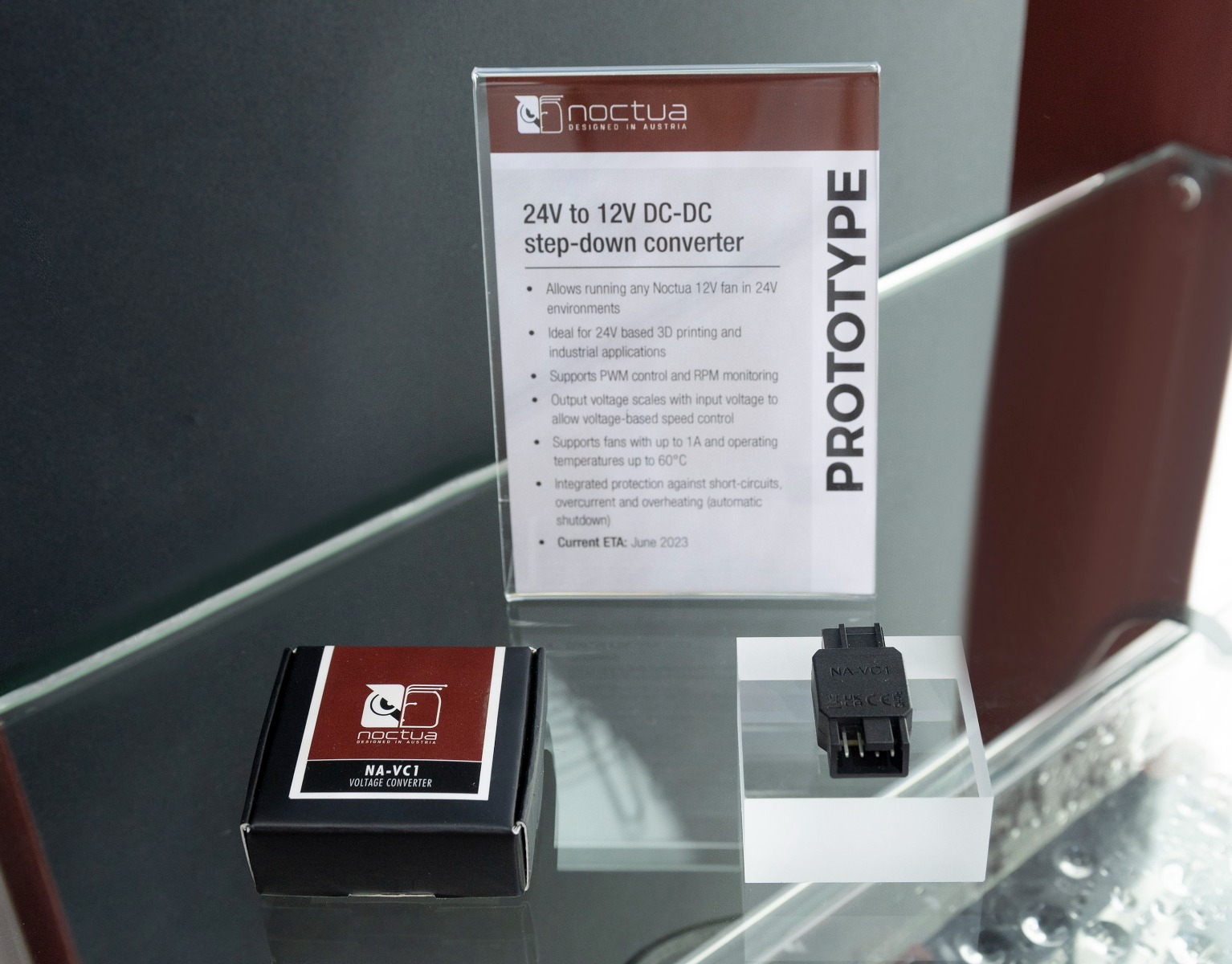 noctua computex 2023 24v to 12v dc dc step down converter Noctua เปิดตัวผลิตภัณฑ์ใหม่ในงาน Computex 2023 มากมายรวมไปถึงพัดลมขนาด 140 มม.รุ่นใหม่ล่าสุด 