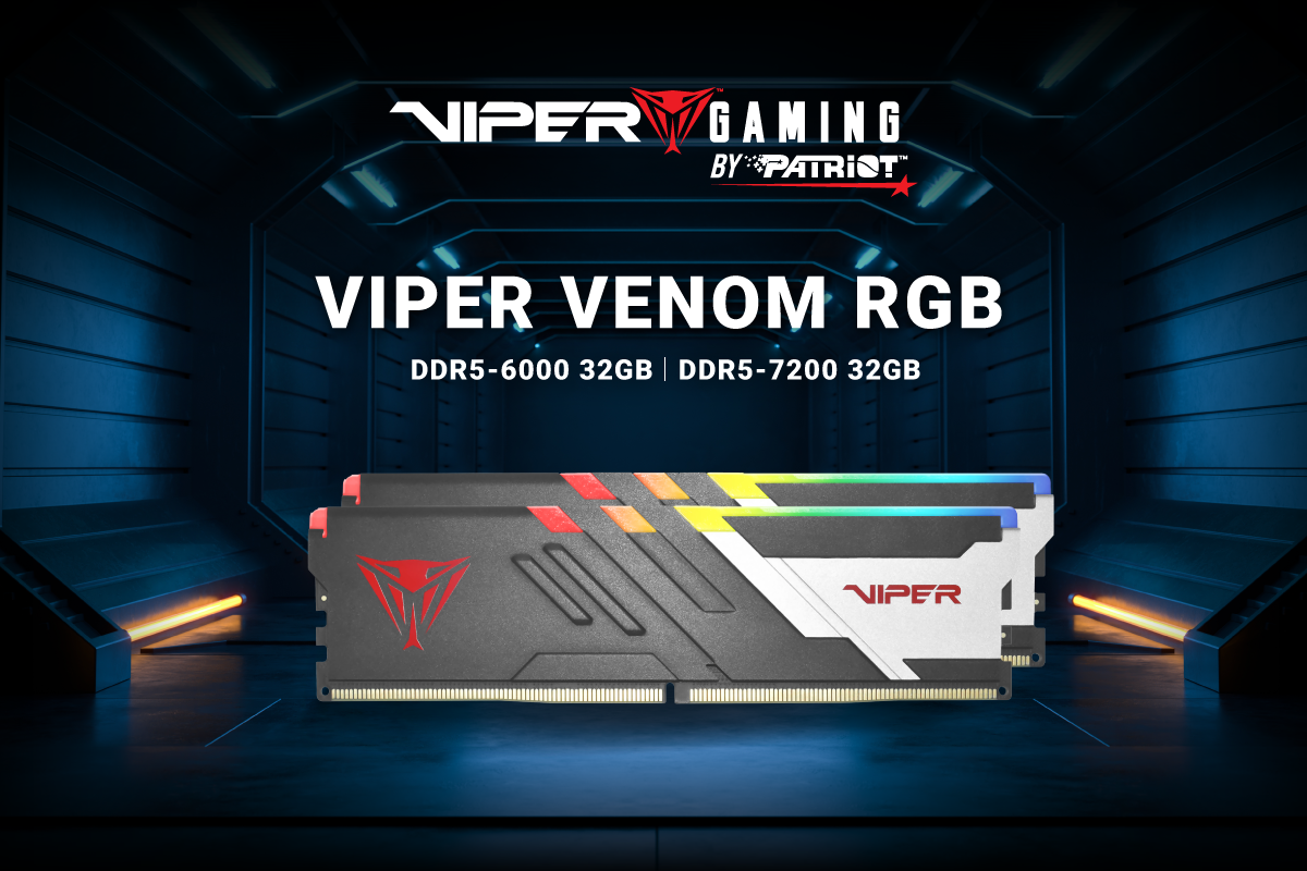 pr patriot e0b8a3e0b8a7e0b8a1 e0b89be0b8a3e0b8b0e0b881e0b8ade0b89a2 PATRIOT เปิดตัวหน่วยความจำประสิทธิภาพสูง โดยใช้ชิป Hynix พร้อมลุยตลาด OverClock ทั้งรุ่น VIPER VENOM RGB และ VIPER ELITE 5 RGB ตัวใหม่ล่าสุดก่อนใคร 