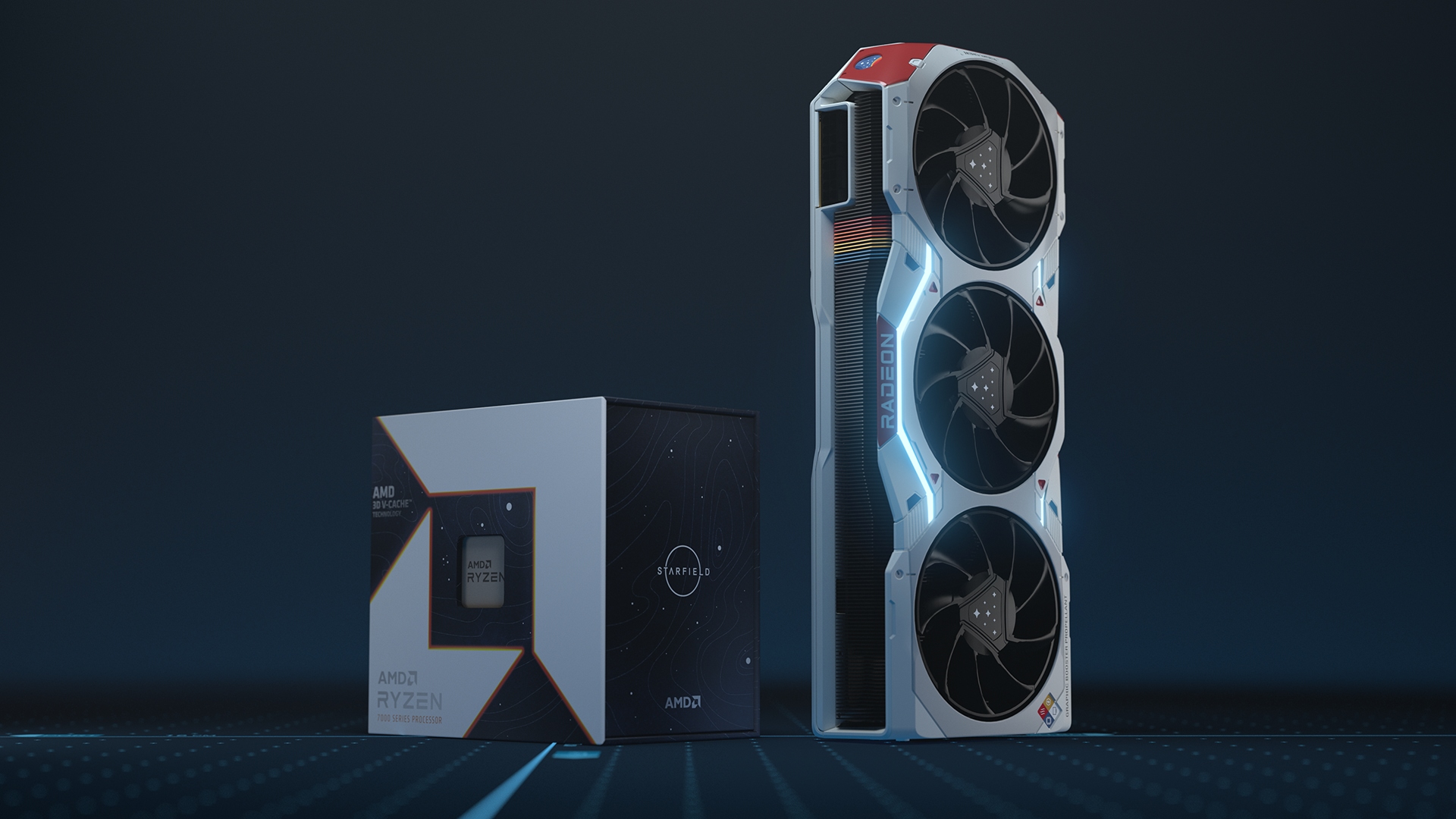 starfield-packaging_key-visual-1_final starfield packaging key visual 1 final AMD เปิดตัวกราฟิกการ์ด AMD Radeon รุ่นลิมิเต็ด และบรรจุภัณฑ์โปรเซสเซอร์ AMD Ryzen ที่ได้รับแรงบันดาลใจจากเกม Starfield