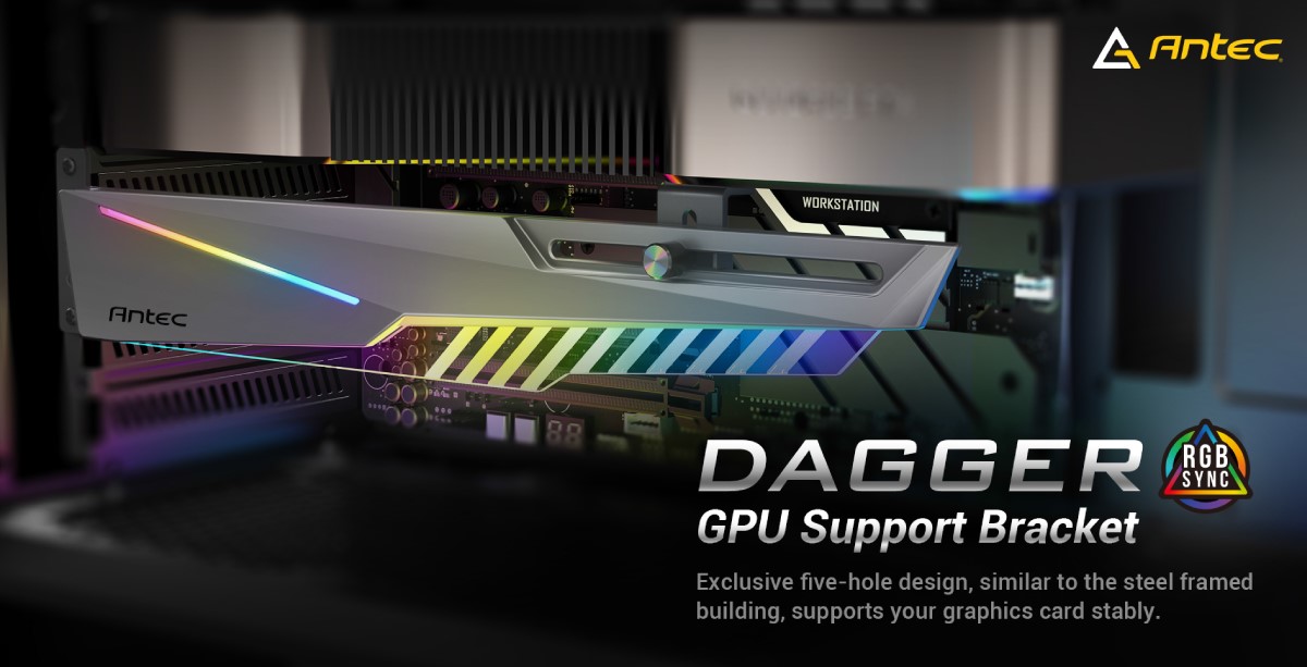 3 3 เพราะการ์ดจอนั้นสำคัญ !! Ascenti เปิดตัว Antec ที่ค้ำการ์ดจอดีไซน์สวย โฉบเฉียว มั่นคง แข็งแรง ราคาสุดคุ้ม