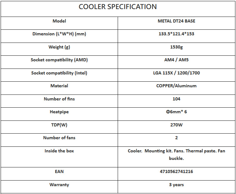 2023 08 31 7 25 46 MONTECH METAL DT24 BASE CPU COOLER REVIEW