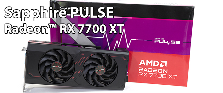main Sapphire PULSE Radeon™ RX 7700 XT 12GB Review