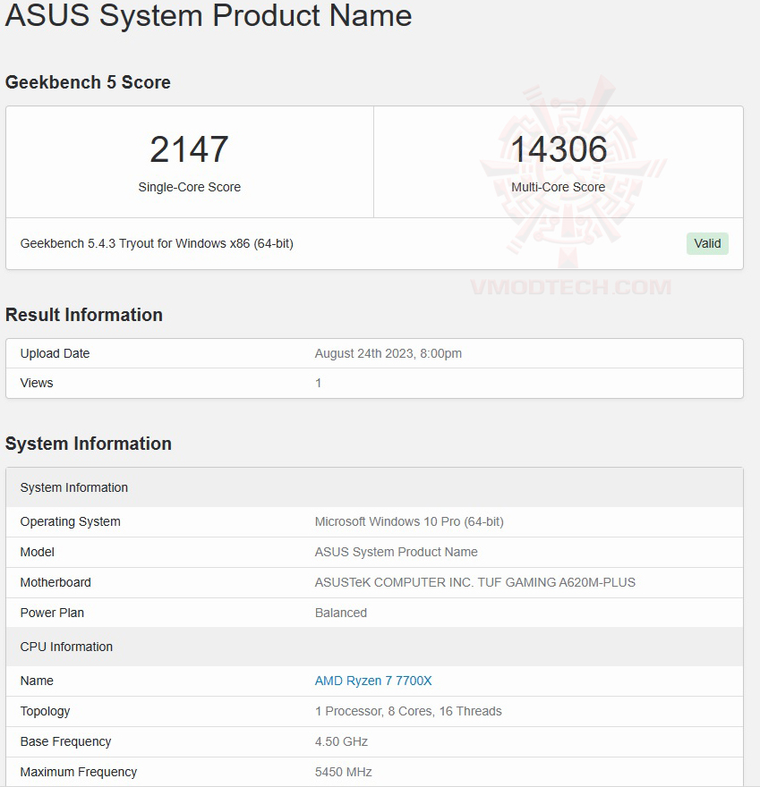 g5 ASUS TUF GAMING A620M PLUS REVIEW