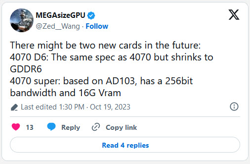 2023-10-19_17-01-35 2023 10 19 17 01 35 ลือ!! NVIDIA GeForce RTX 4070 SUPER มาพร้อมแรม 16GB ใช้ชิป AD103 คาดเตรียมเปิดตัวเร็วๆ นี้