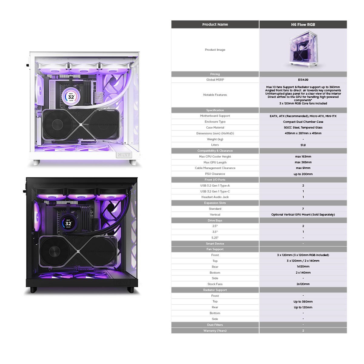 3 3 ascenti เปิดตัวเคสใหม่ล่าสุดด้วยดีไซน์สุดล้ำกับ NZXT H6 SERIES มุมใหม่ องศาใหม่ !!