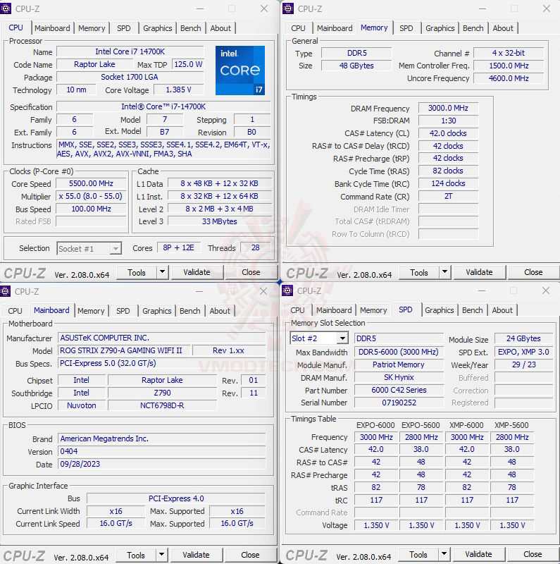 cpuid cpuid PATRIOT VIPER ELITE 5 RGB 48GB (24GBx2) DDR5 6000MHZ CL42 REVIEW