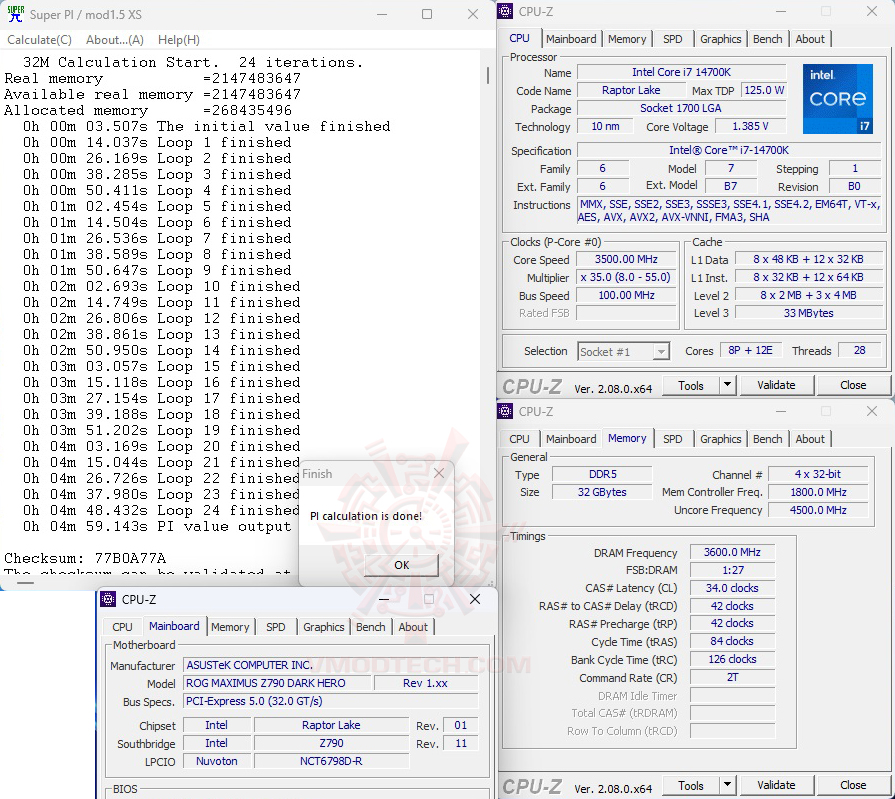 s32 ASUS ROG MAXIMUS Z790 DARK HERO REVIEW