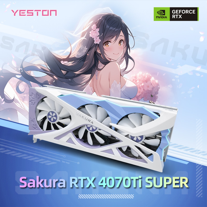 gd865t_ayaabfnz gd865t ayaabfnz YESTON เปิดตัวการ์ดจอ RTX4070 SUPER Sakura , RTX4070Ti SUPER Sakura และ RTX4080 SUPER Sakura Sugar รุ่นใหม่ดีไซน์พาสเทลสวยงาม