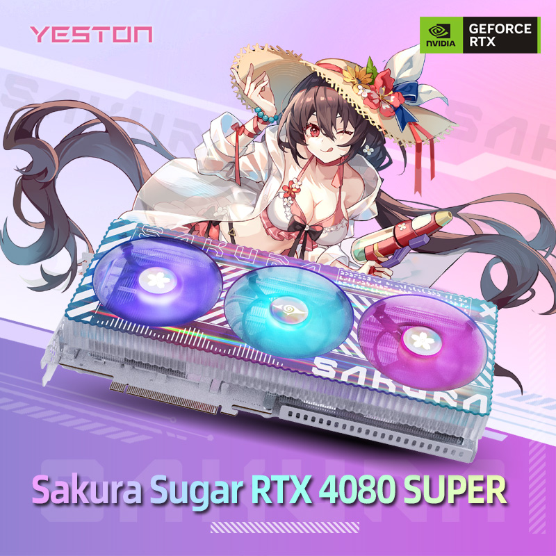 gd866lkaqaa7hj4 gd866lkaqaa7hj4 YESTON เปิดตัวการ์ดจอ RTX4070 SUPER Sakura , RTX4070Ti SUPER Sakura และ RTX4080 SUPER Sakura Sugar รุ่นใหม่ดีไซน์พาสเทลสวยงาม