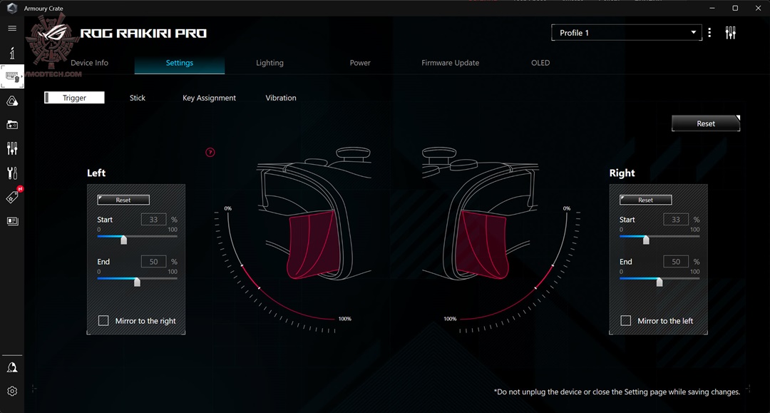 b ROG Raikiri Pro เกมส์มิ่งเมาส์แพดไร้สายสามโหมด Review