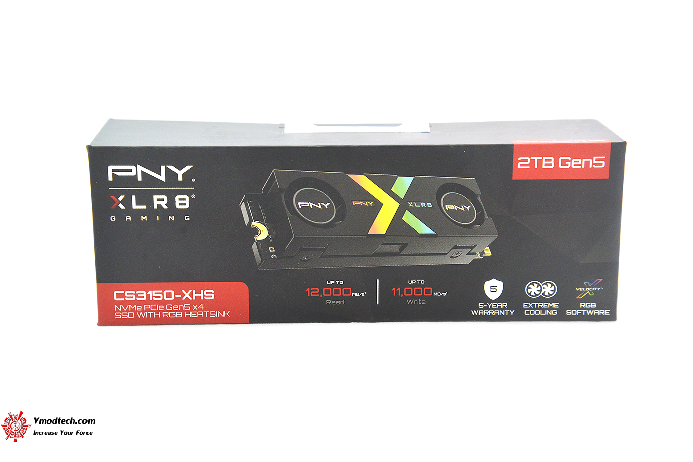 dsc 7233 XLR8 CS3150 M.2 NVMe Gen 5 SSD with ARGB Heatsink Review