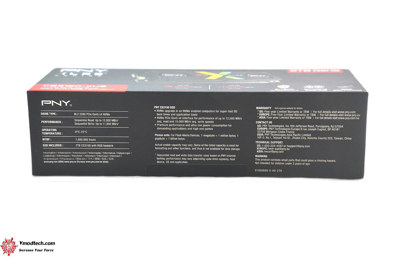 dsc 7244 XLR8 CS3150 M.2 NVMe Gen 5 SSD with ARGB Heatsink Review