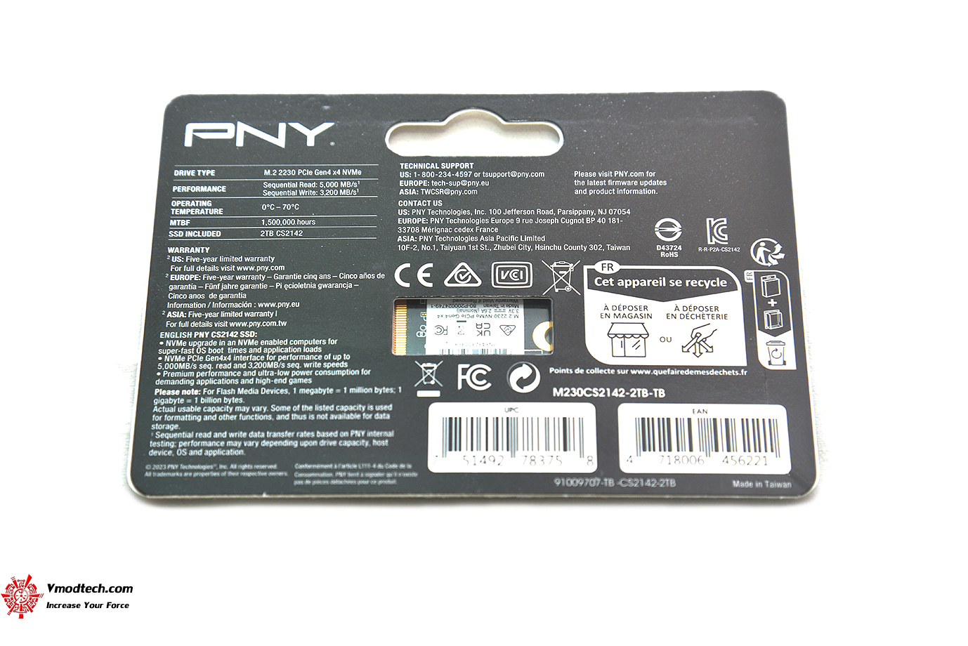 dsc 7322 PNY CS2142 M.2 2230 NVMe Gen4x4 SSD 2TB Review