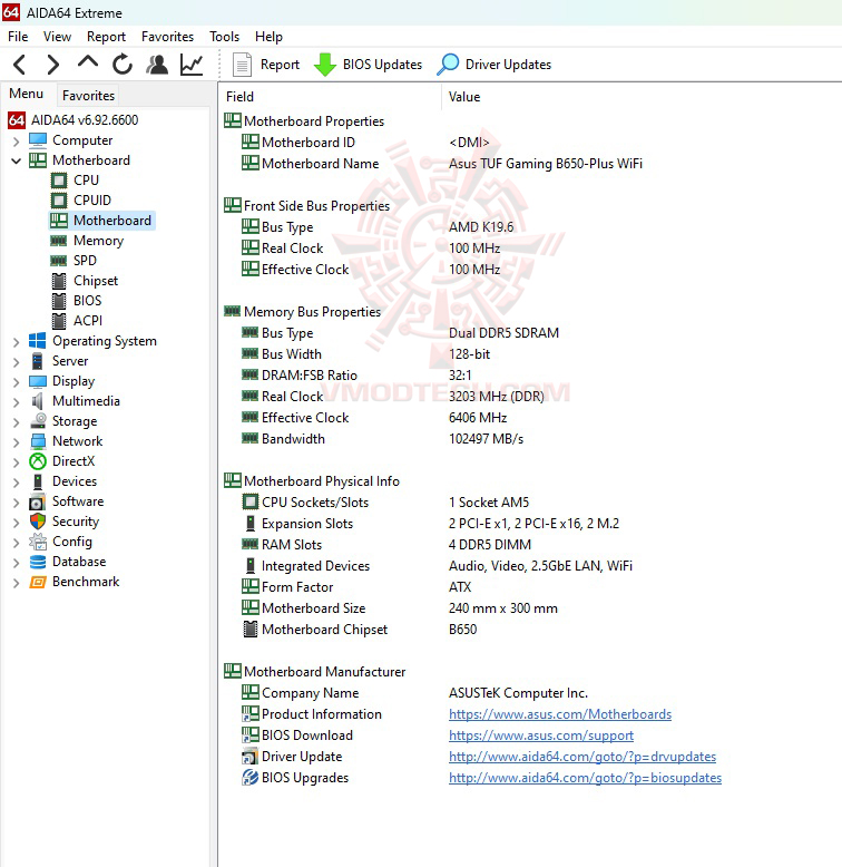 mb ASUS TUF GAMING B650 PLUS WIFI REVIEW