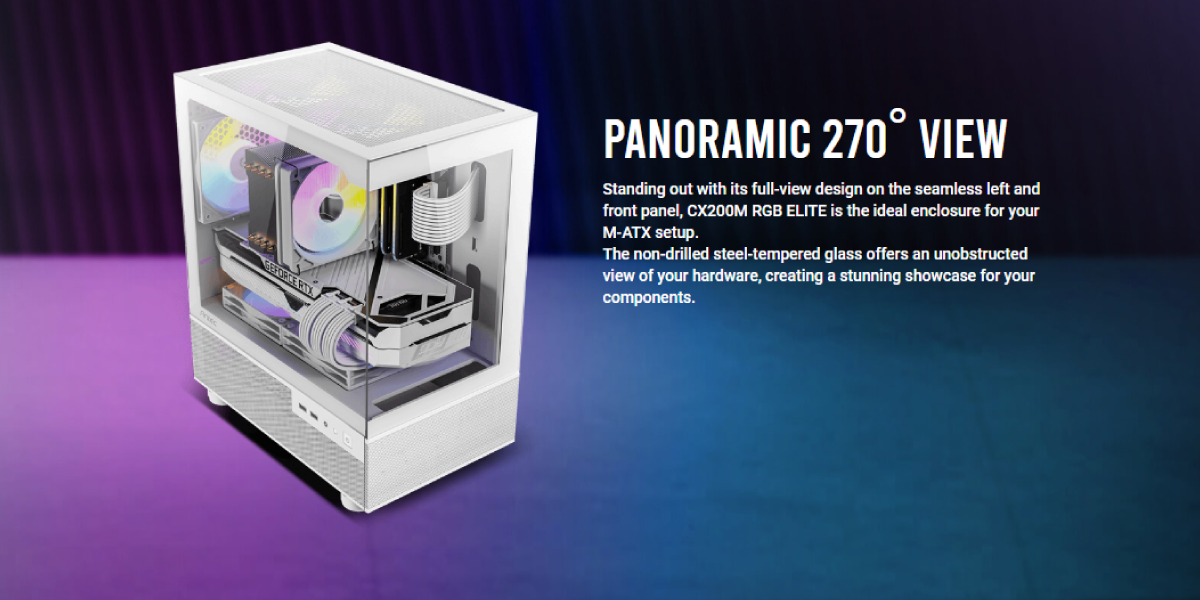 1 ascenti เปิดตัวเคส ANTEC CX200M RGB ELITE เคสตู้ปลา ราคาสุดคุ้ม !!