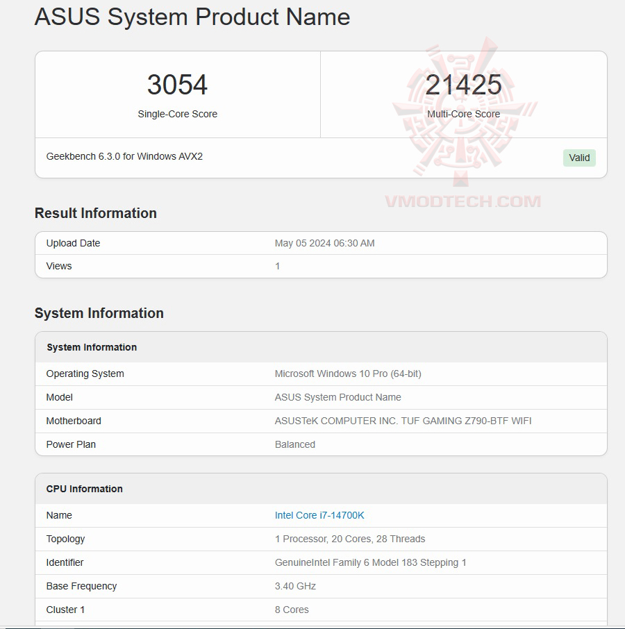 g6 ASUS TUF GAMING Z790 BTF WIFI REVIEW