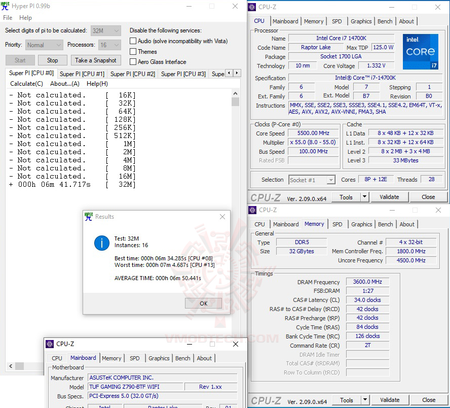 h32 ASUS TUF GAMING Z790 BTF WIFI REVIEW
