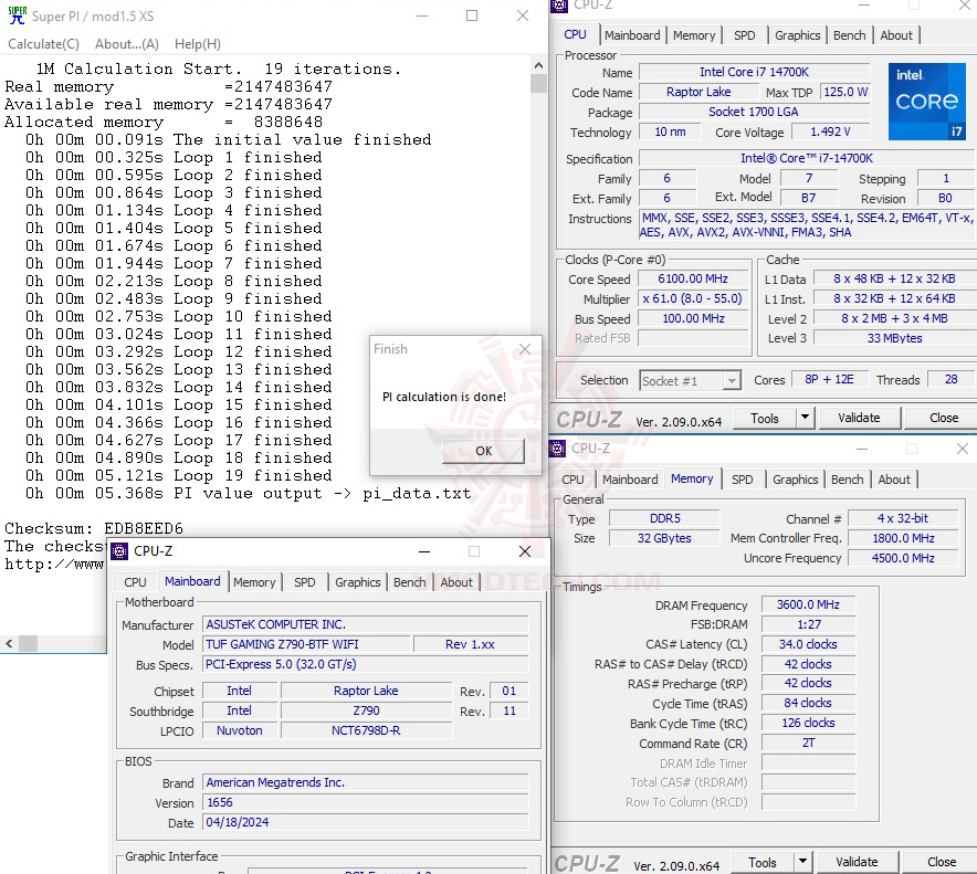 s1 61 ASUS TUF GAMING Z790 BTF WIFI REVIEW