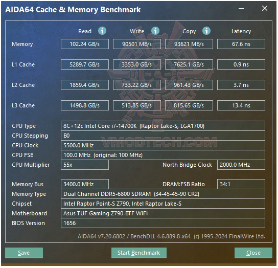 mem mem KINGSTON FURY BEAST RGB DDR5 6800 32GB (16GBX2) REVIEW