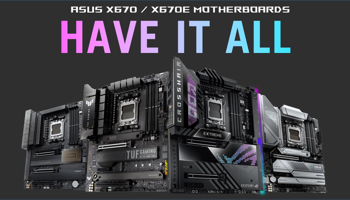 buying guide ASUS อัพเดตไบออสเมนบอร์ด X670E และ B650 ด้วย BIOS เวอร์ชั่น AMD AGESA 1.2.0.0 ปรับปรุงประสิทธิภาพสำหรับซีพียู Ryzen 9000 “Zen 5” รุ่นใหม่ล่าสุด