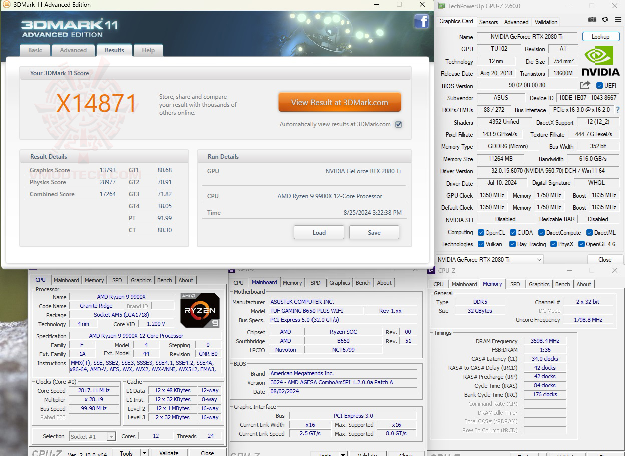 11x 11x AMD RYZEN 9 9900X Test With AMD B650 Chipset Review