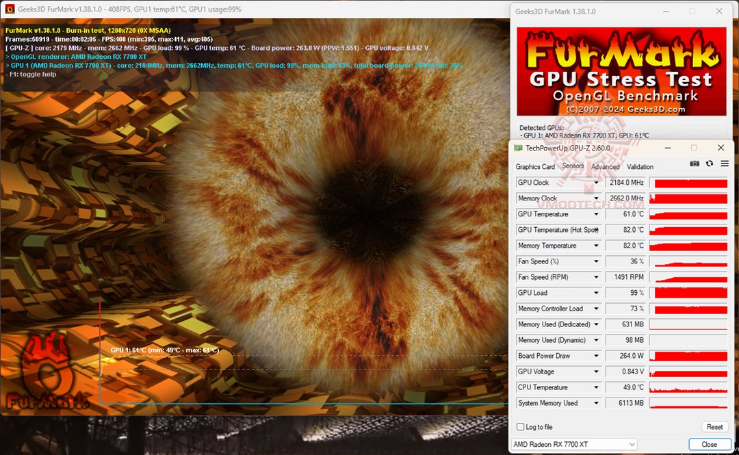 furoc furoc Sapphire PURE AMD Radeon™ RX 7700 XT 12GB Review