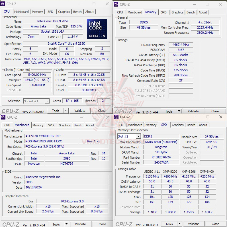 mem9000-maxx mem9000 maxx ASUS ROG MAXIMUS Z890 HERO REVIEW
