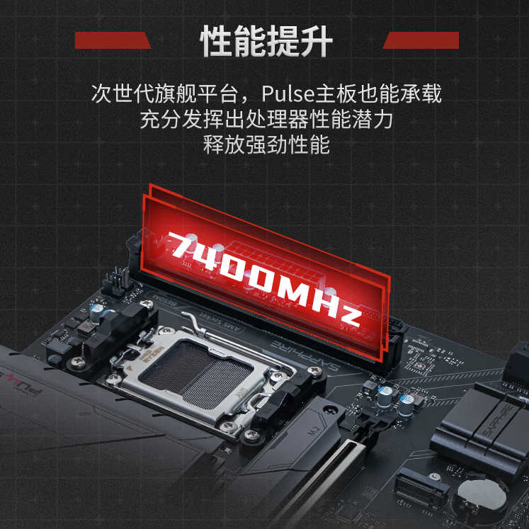 sapphire pulse b650 1 Sapphire เปิดตัวเมนบอร์ด Sapphire B650 NITRO และ Sapphire B650 PULSE ในซ็อกเก็ต AM5 พร้อมรองรับซีพียู AMD RYZEN 