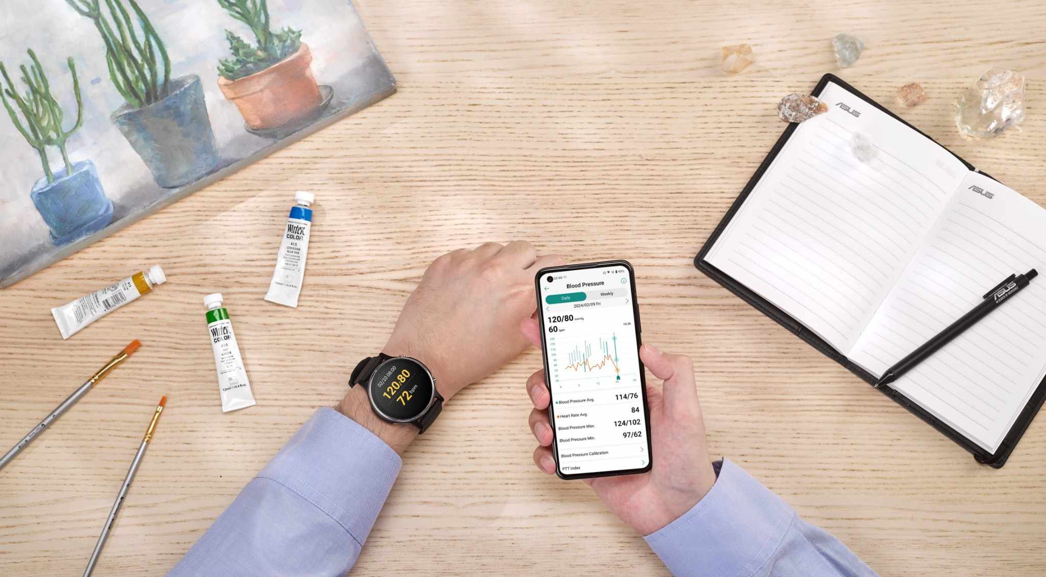 465070473 8694904273953525 7878211654372246586 n ฟังก์ชั่นตรวจวัดความดันโลหิตบนนาฬิกา ASUS VivoWatch ได้รับการรับรองจากสำนักงานคณะกรรมการอาหารและยา (อย.)