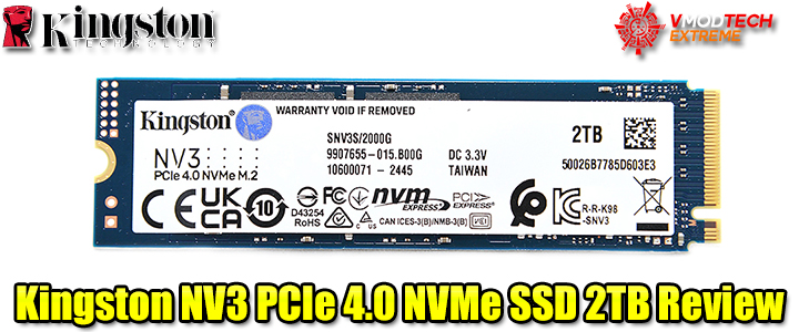 kingston nv3 pcie 4 Kingston NV3 PCIe 4.0 NVMe SSD 2TB Review