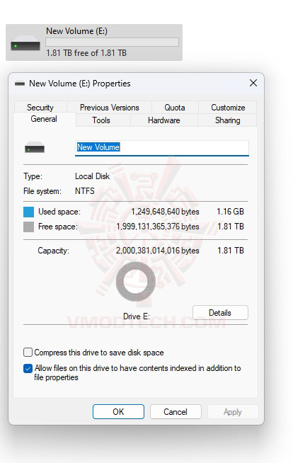 untitled 1 Kingston NV3 PCIe 4.0 NVMe SSD 2TB Review
