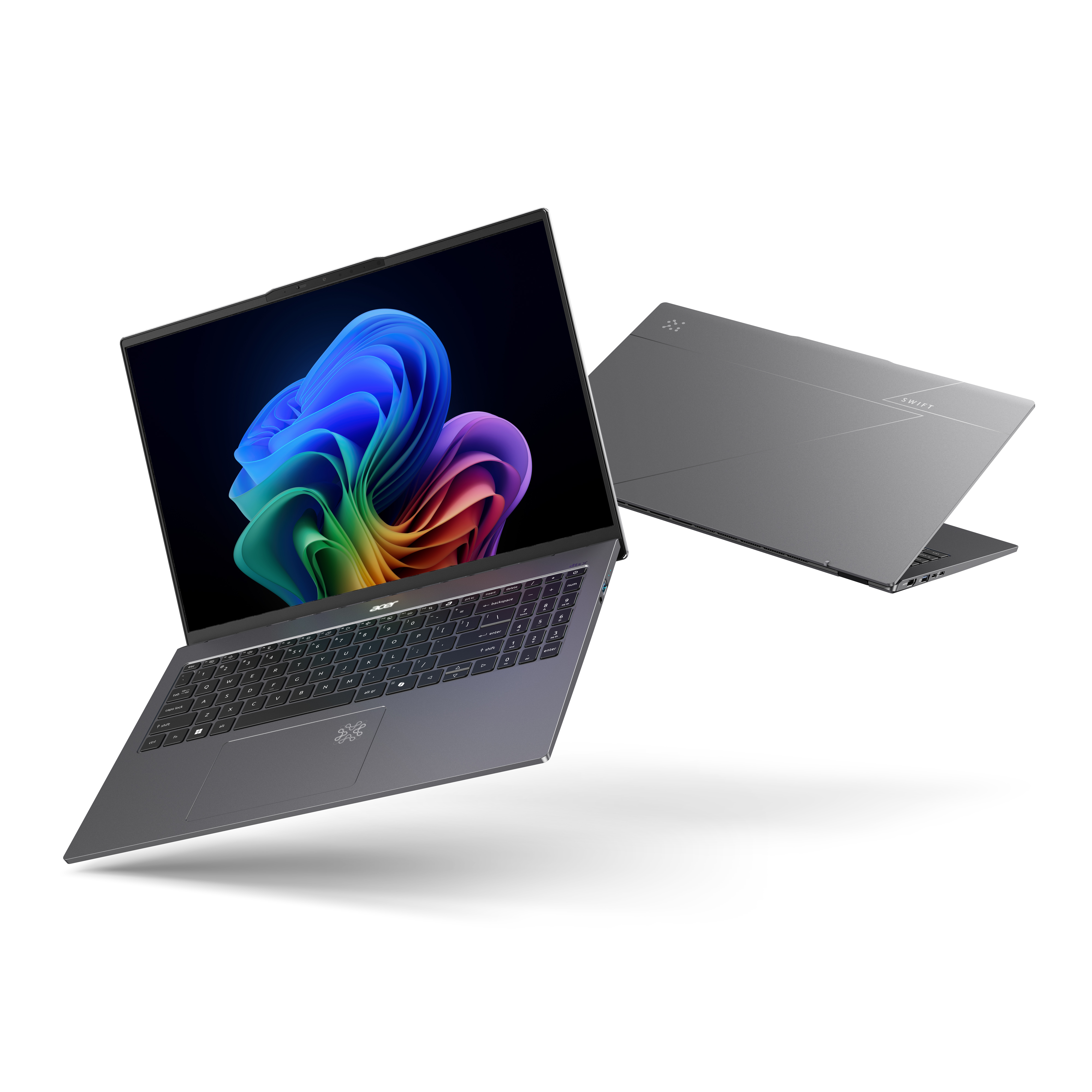 swift go 16 ai 01 เอเซอร์ขยายพอร์ต Copilot+ PC ด้วย Swift Go AI และ Aspire มาพร้อมโปรเซสเซอร์รุ่นล่าสุดที่มี NPU ในตัว เพื่อการประมวลผล AI ที่รวดเร็วและมีประสิทธิภาพมากขึ้น