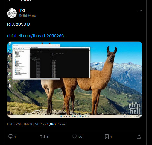 2025-01-17_16-13-45 2025 01 17 16 13 45 เผยการ์ดจอ NVIDIA GeForce RTX 5090D ที่วางขายในจีนมีข้อจำกัดด้าน AI , ขุดคริปโตและการคอนฟิก multi GPU แต่การเล่นเกมไม่ได้รับผลกระทบแต่อย่างใด