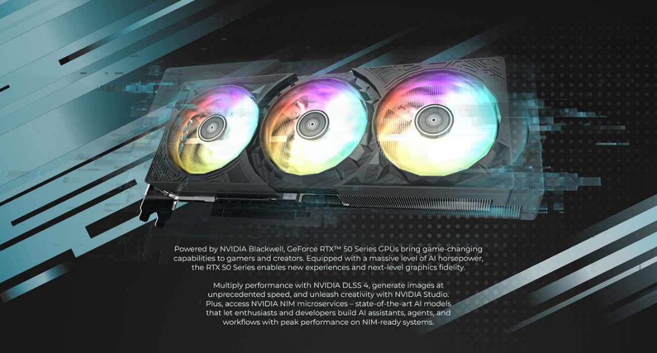 2 GALAX เปิดตัว GeForce RTX™ 5080 1 Click OC พลิกโฉมนวัตกรรม สุดยอดการ์ดจอขุมพลัง AI ที่ดีที่สุดสำหรับเกมเมอร์และครีเอเตอร์