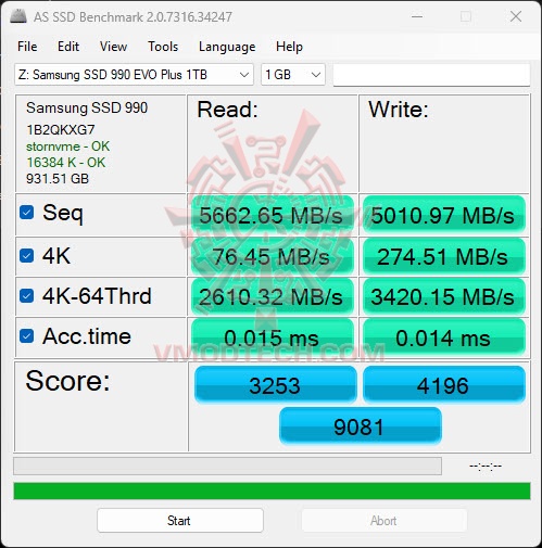 as1 Samsung 990 EVO Plus NVMe™ 2.0 SSD 1TB Review