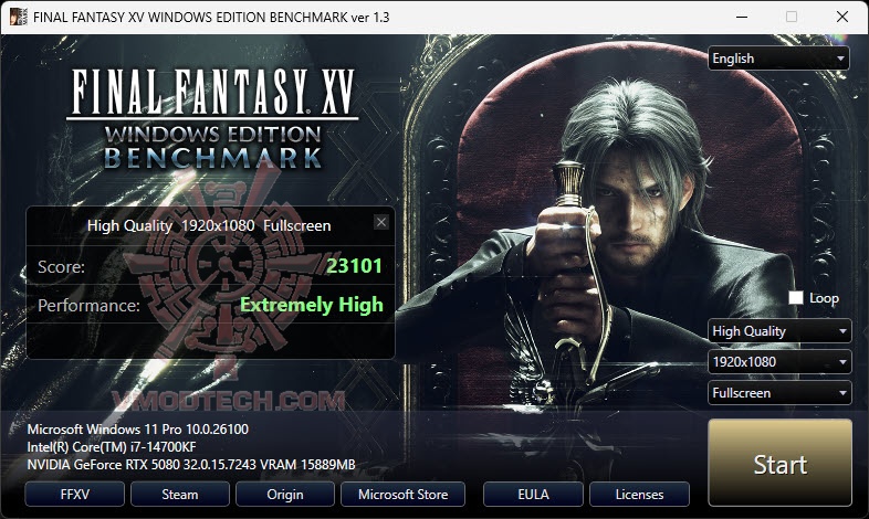ffhd GALAX GeForce RTX™ 5080 1 Click OC Review