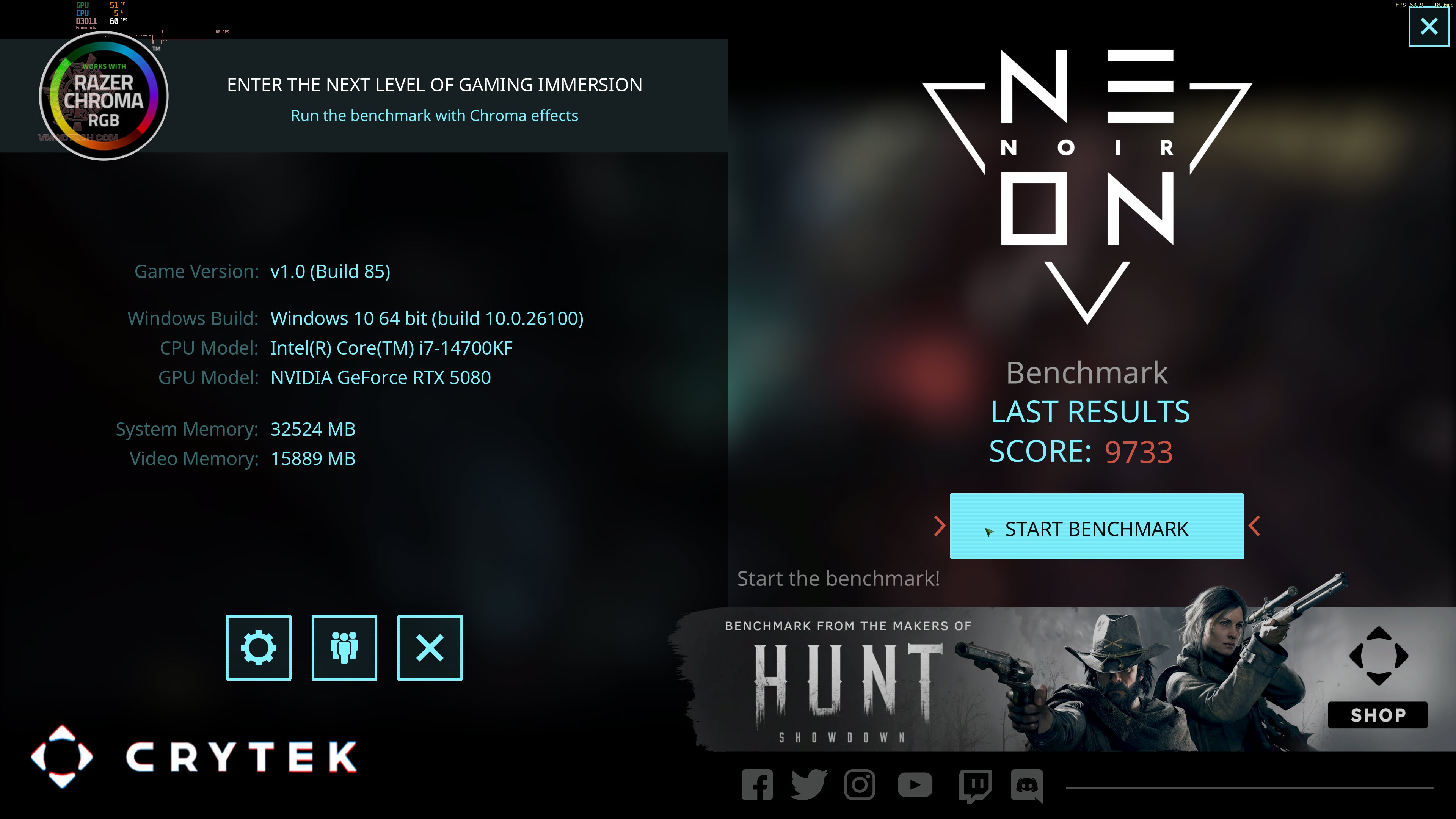 neon4k GALAX GeForce RTX™ 5080 1 Click OC Review