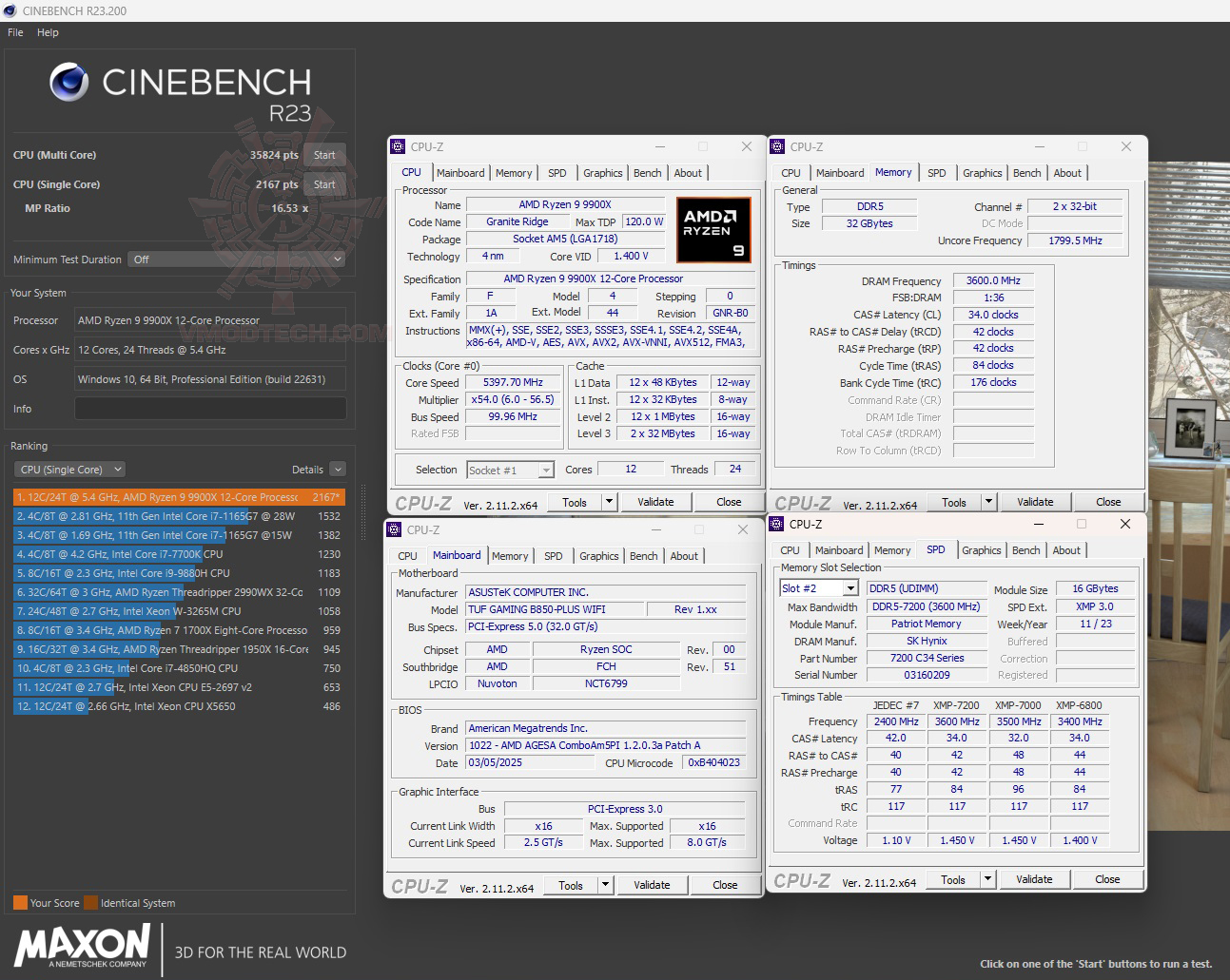c23 ASUS TUF GAMING B850 PLUS WIFI REVIEW 