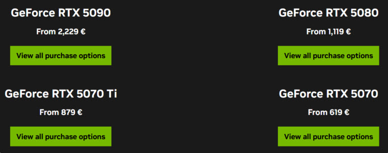 2025 03 20 6 53 24 NVIDIA ลดราคาการ์ดจอ GeForce RTX 50 ซีรี่ย์ทุกรุ่นในฝั่งยุโรปเนื่องจากค่าเงินยูโรแข็งขึ้น