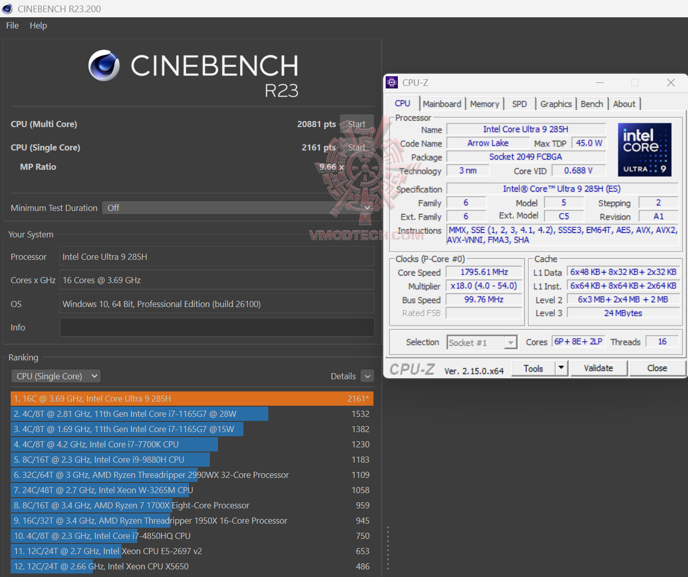 cbr23 cbr23 ASUS NUC 15 Pro+ Review