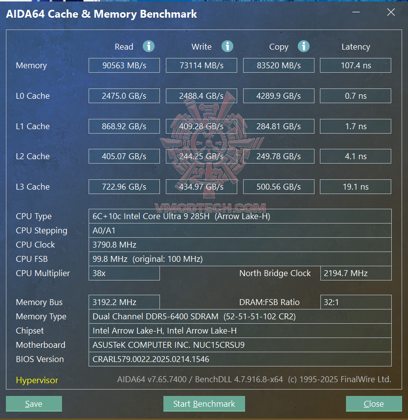 membenchmark membenchmark ASUS NUC 15 Pro+ Review