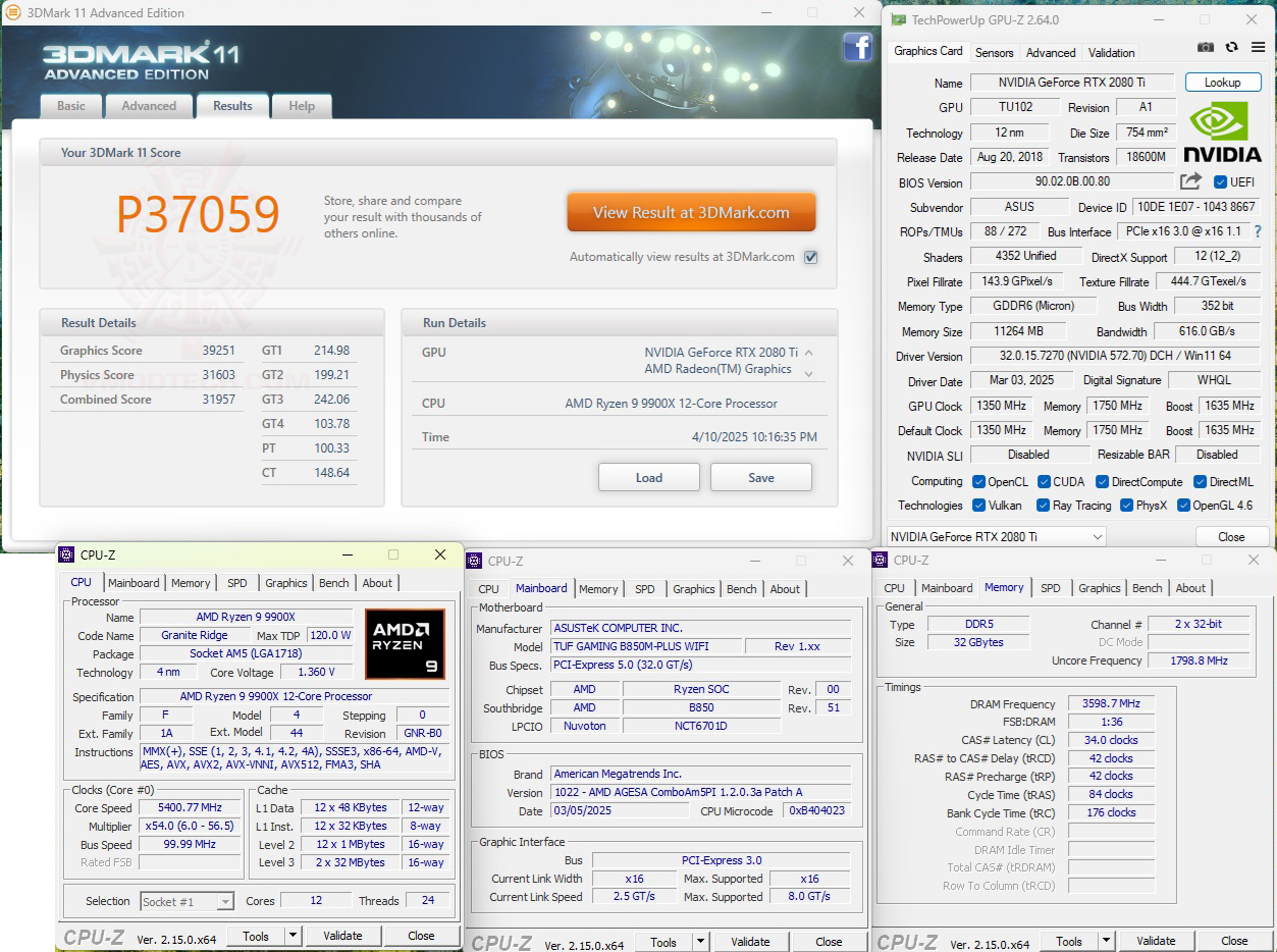 11 ASUS TUF GAMING B850M PLUS WIFI REVIEW 