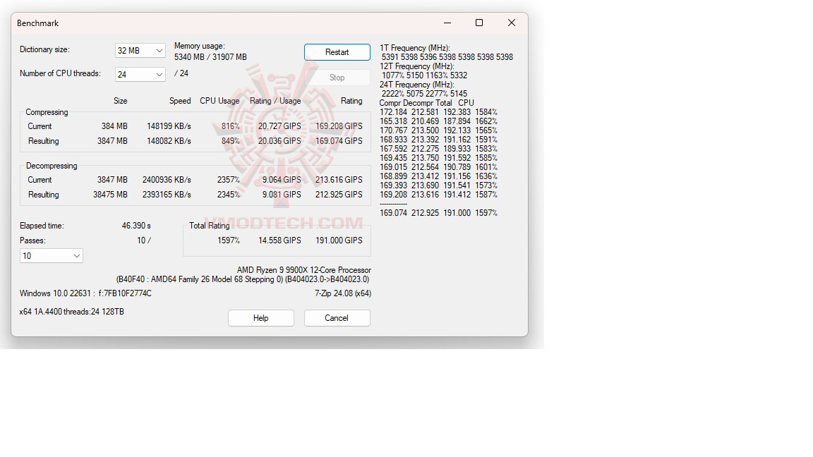 7 zip ASUS TUF GAMING B850M PLUS WIFI REVIEW 
