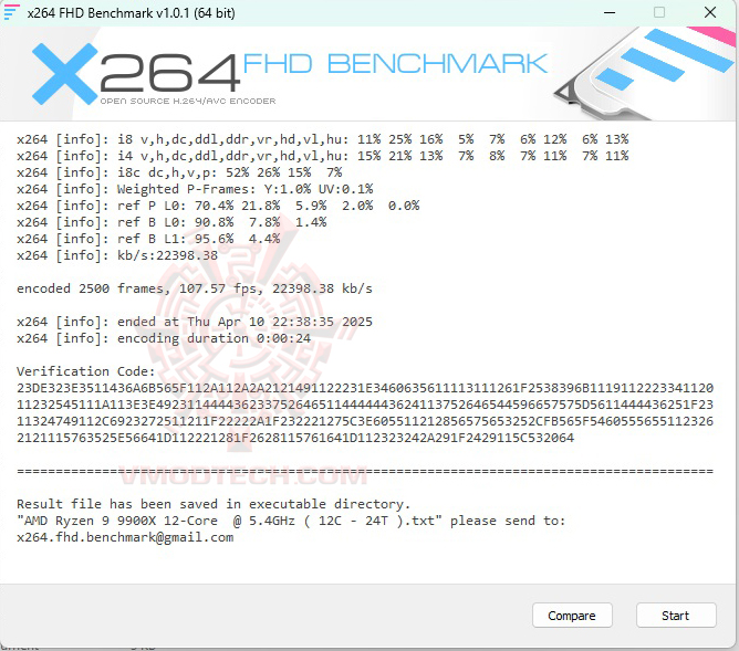 x264 1 ASUS TUF GAMING B850M PLUS WIFI REVIEW 