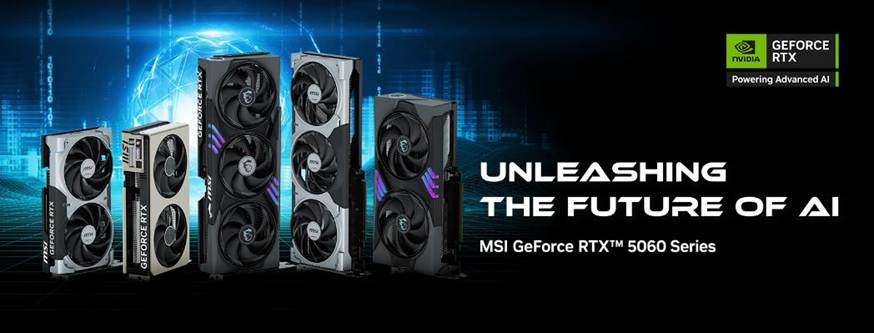 image007 MSI เปิดตัวกราฟิกการ์ด NVIDIA® GeForce RTX™ 5060 ซีรีส์ รุ่นปรับแต่งพิเศษ