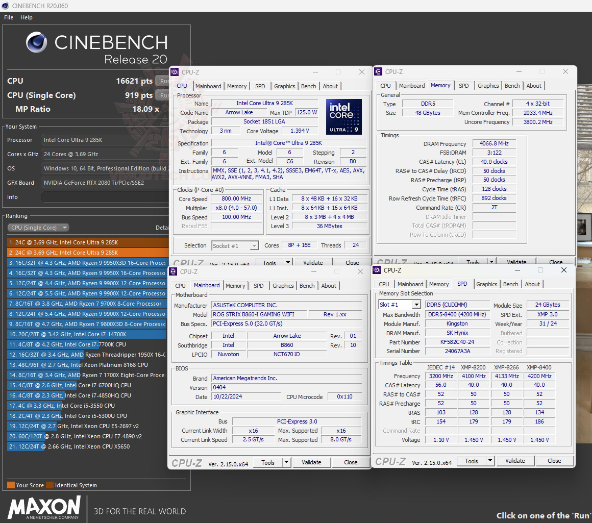 c20 ASUS ROG STRIX B860 I GAMING WIFI REVIEW