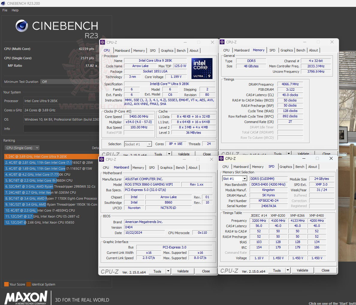 c23 ASUS ROG STRIX B860 I GAMING WIFI REVIEW