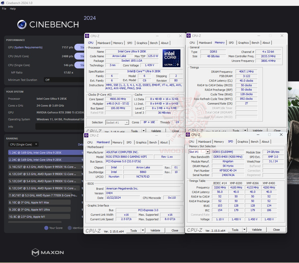 c24 ASUS ROG STRIX B860 I GAMING WIFI REVIEW
